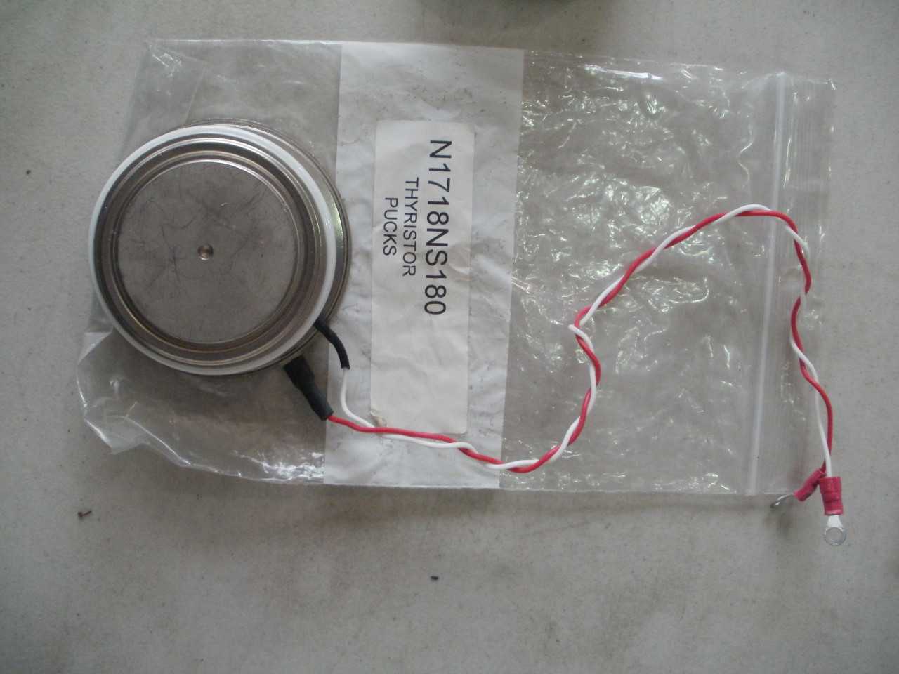 THYRISTOR SCR PUCK ( N1718NS180)  QTY. 5 - ELECTRICAL COMPONENTS