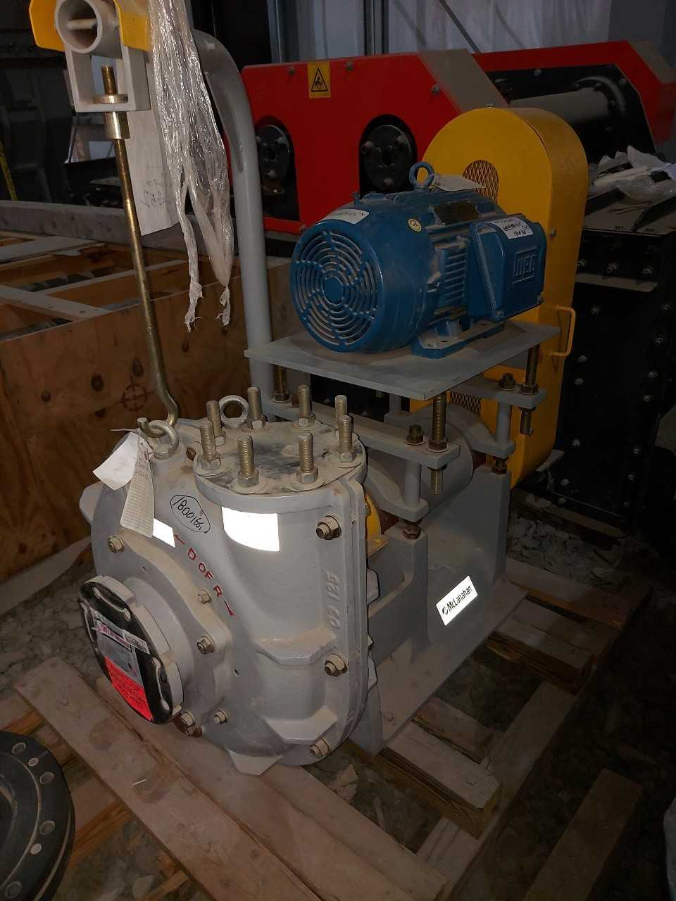 MCLANAHAN 6X5 PUMP W/ WEG ELECTRIC MOTOR - ELECTRIC MOTORS