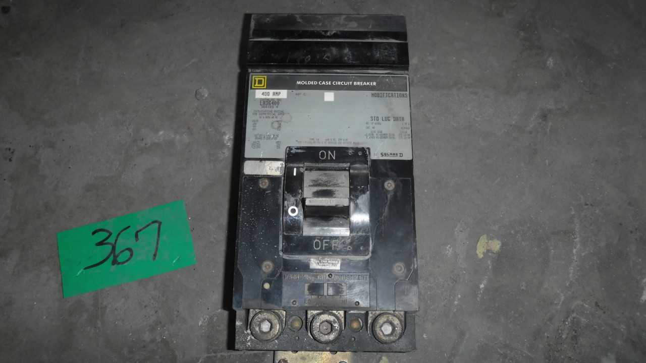 400 Amp Square-D Circuit Breaker - CIRCUIT BREAKERS