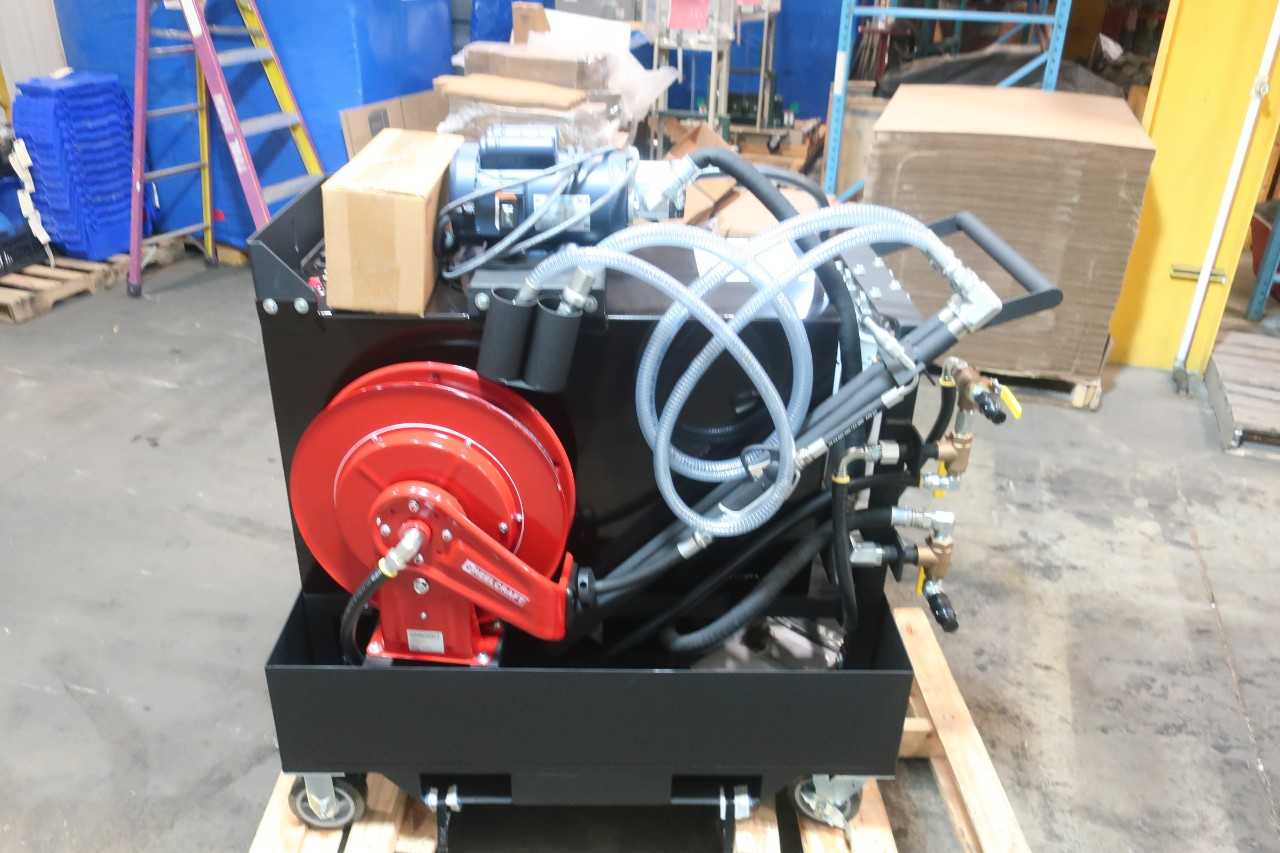 OILSAFE BLACK ADVANCED FLUID HANDLING CART - ROLLING CARTS