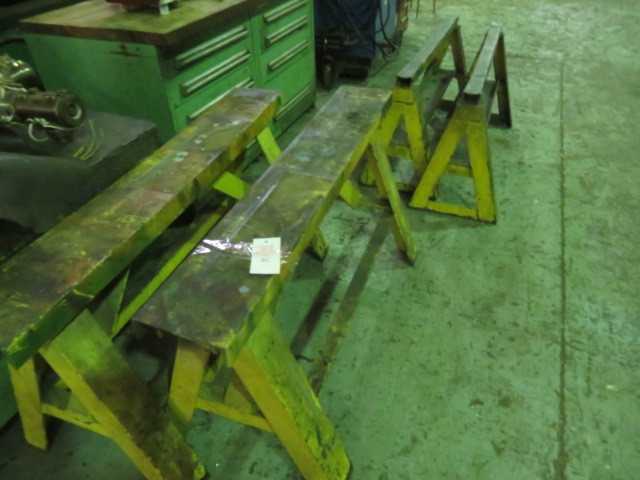 Steel Work Horses. All items in pictures are LOT (4) - MISCELLANEOUS