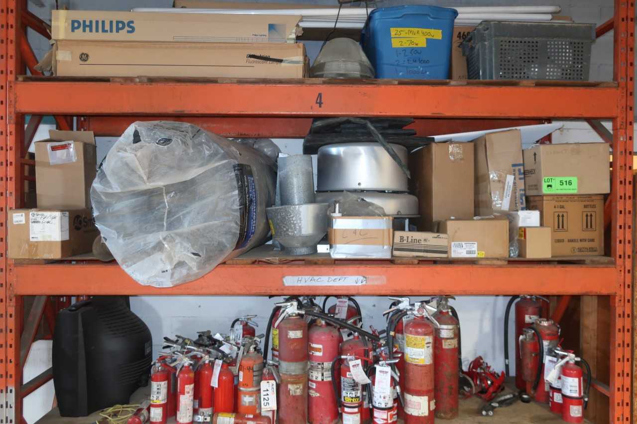 LOT OF ASSORTED HVAC COMPONENTS - INDUSTRIAL PARTS