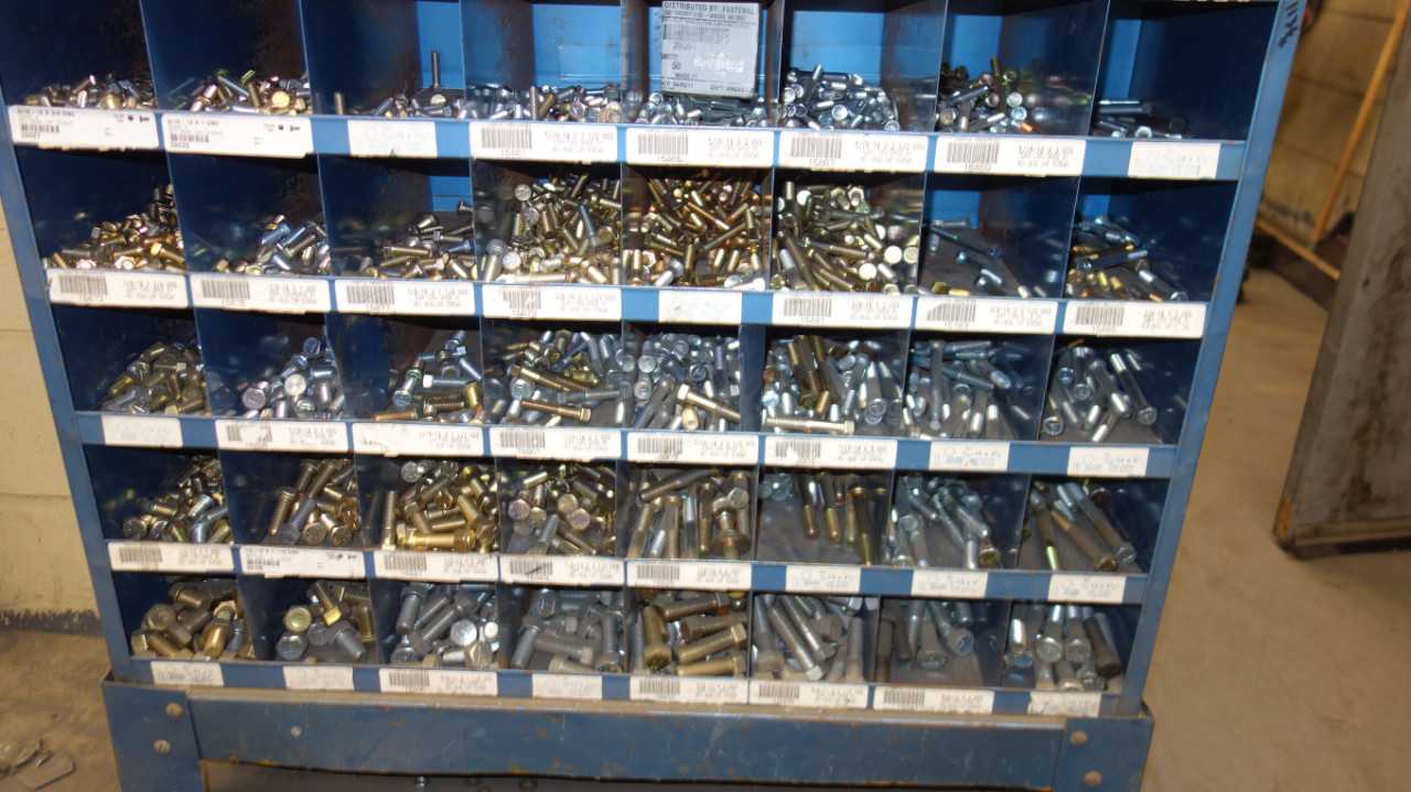 PIGEON HOLE SHELVING WITH FASTENERS - MISCELLANEOUS
