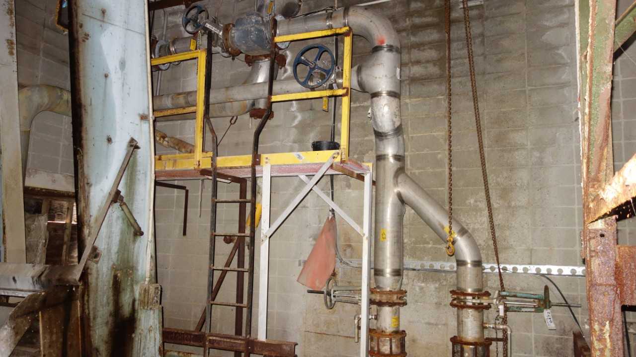 ALL STAINLESS STEEL PIPES IN LIFT STATION HOUSE - PROCESS EQUIPMENT
