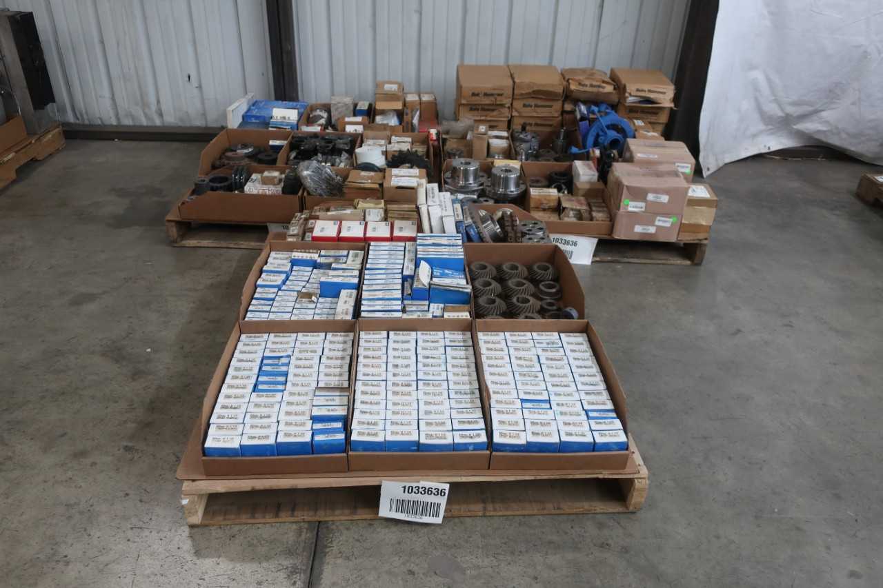 3 PALLETS OF ASSORTED POWER TRANSMISSION REPLACEMENT PARTS - POWER TRANSMISSION