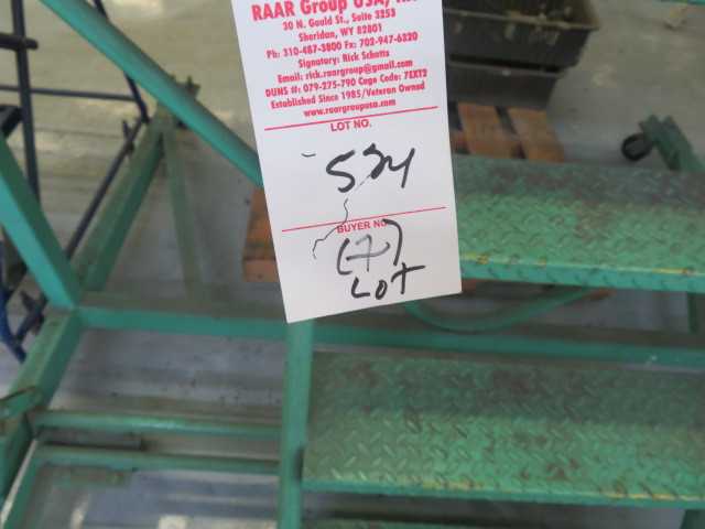 Ladder on Wheels, STEPS, ALL ONE LOT (MORE THAN 7) - MISCELLANEOUS