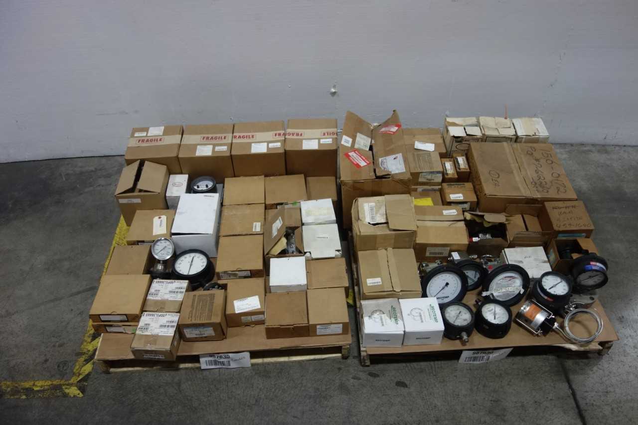 2 PALLETS OF ASSORTED GAUGES - INSTRUMENTATION