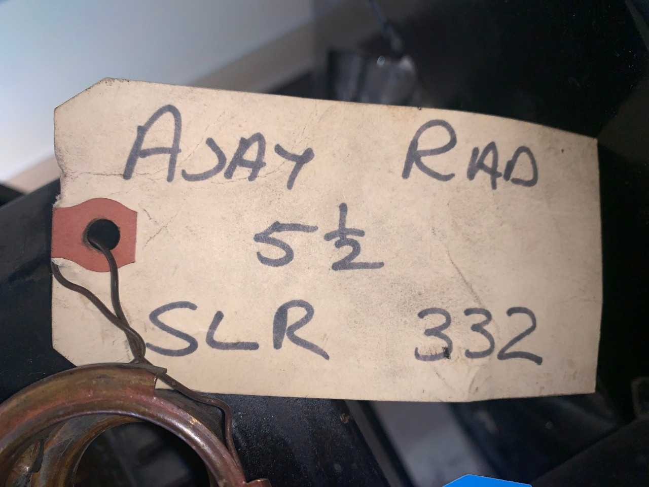 Ajax Radiator 5.5 SLR 332 - PALLET JACKS