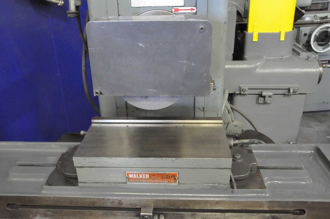 Parker Majestic 2Z,  6" x 12" Hand Feed Surface Grinder, S/n 3644-ZM-79, Walker Model SCV-1.5 Magnetic Chuck Controller, Work Light - GRINDING MACHINES