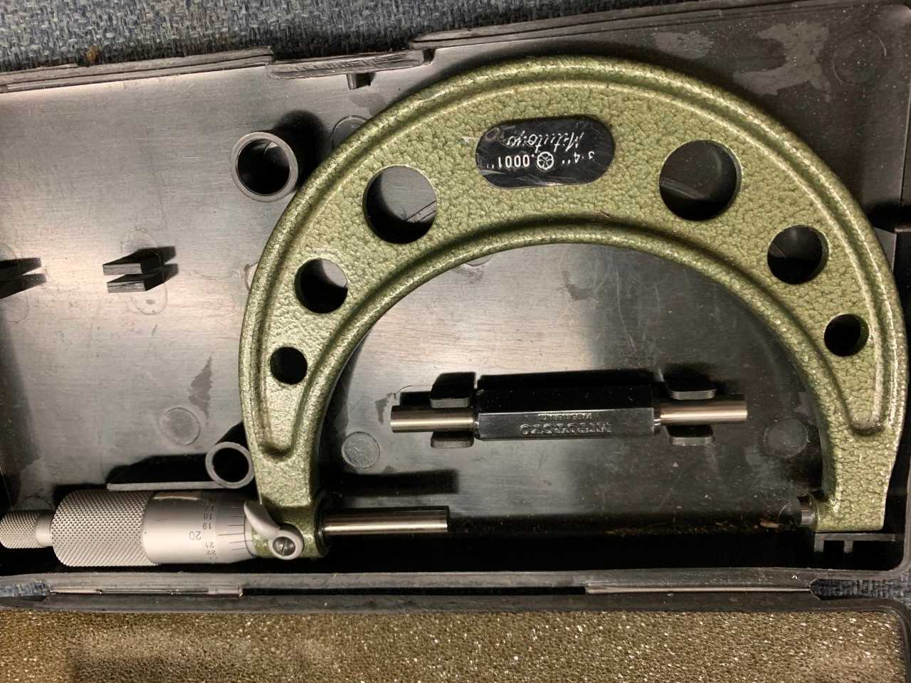 Mitutoyo Micrometer - METAL INSPECTION EQUIPMENT Mitutoyo Micrometer - METAL INSPECTION EQUIPMENT