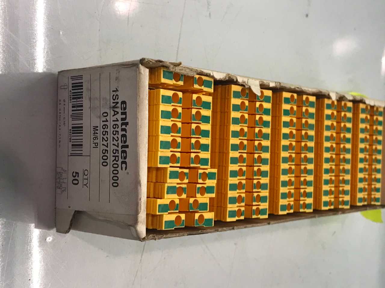 ENTRELEC TERMINAL BLOCK (QTY 50) - ELECTRICAL COMPONENTS