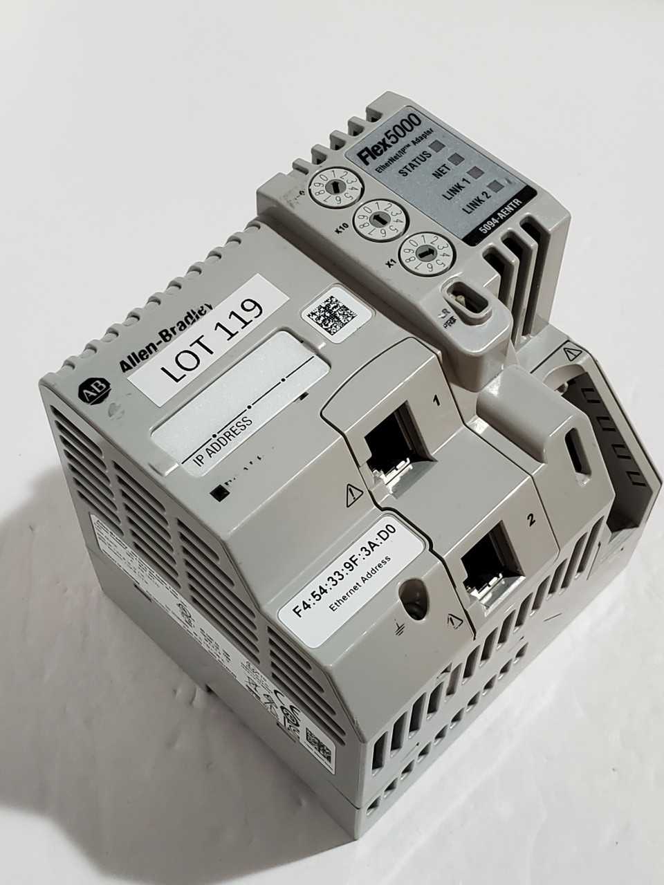 Allen Bradley Flex 5000 Ethernet I/P Adapter - INDUSTRIAL PARTS