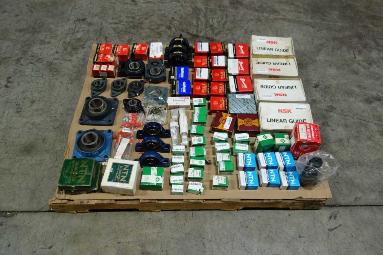 PALLET OF ASSORTED BEARINGS - BEARINGS