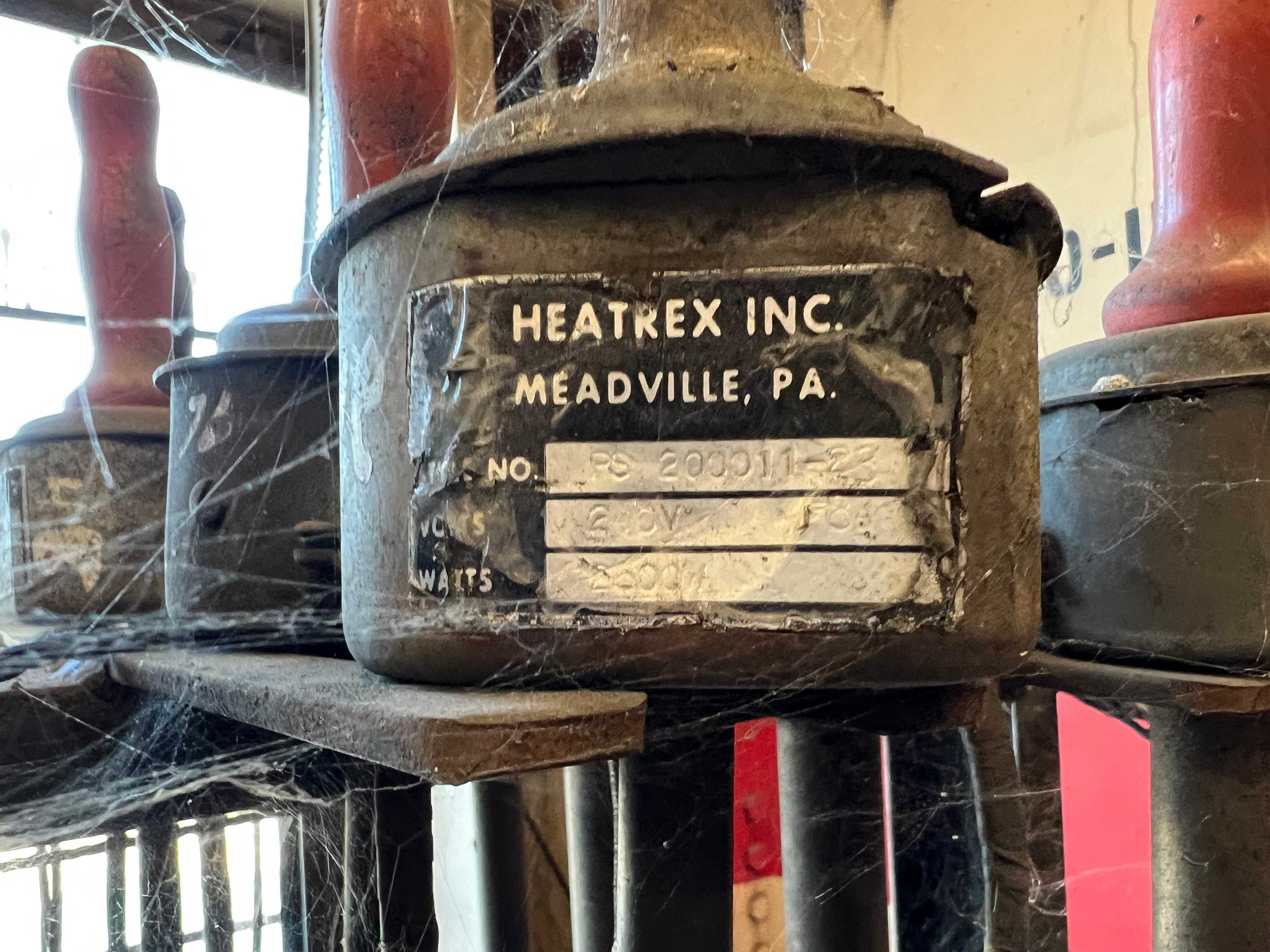 LOT OF HEATREX RECEPITORS - ELECTRIC POWER TOOLS