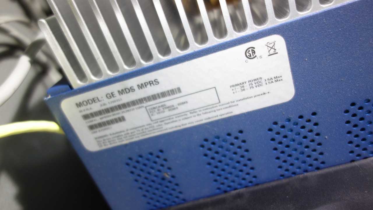 GENERAL ELECTRIC MDS MPRS MASTER STATION SERVER CABINET  (DELAYED REMOVAL) - TOOL STORAGE
