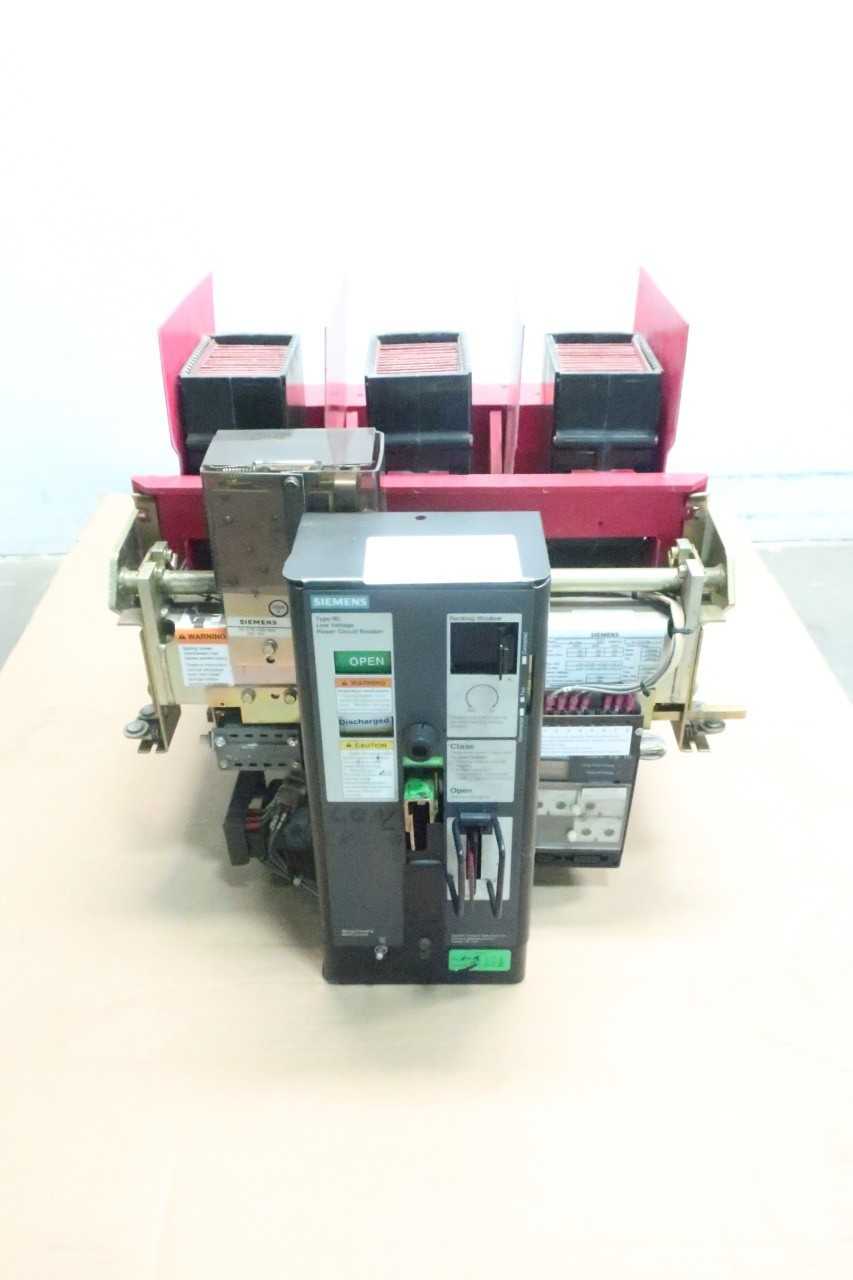 SIEMENS RL-800 800A AMP 120V-AC AIR CIRCUIT BREAKER - CIRCUIT BREAKERS