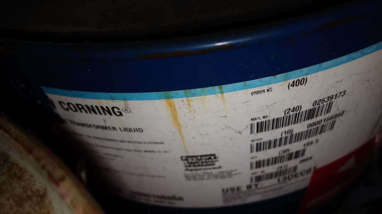 1 PALLET OF ASSORTED TRANSFORMER OIL BARRELS - CONTROL TRANSFORMERS