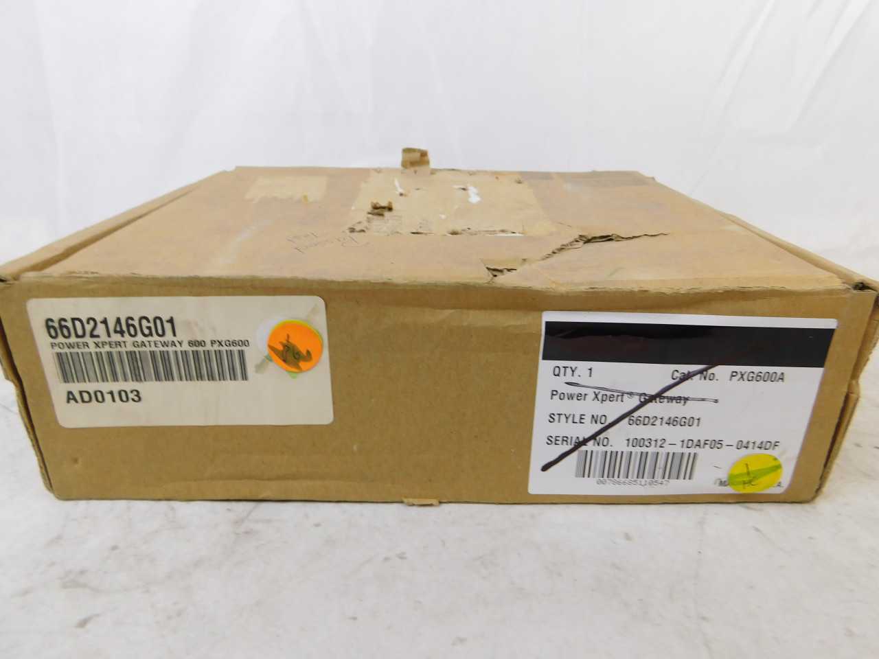 Lot of Qty 1x Eaton PXG600A PLC I/O Module Power Xpert Gateway 600A 24VDC - AUTOMATION & CONTROLS Lot of Qty 1x Eaton PXG600A PLC I/O Module Power Xpert Gateway 600A 24VDC - AUTOMATION & CONTROLS
