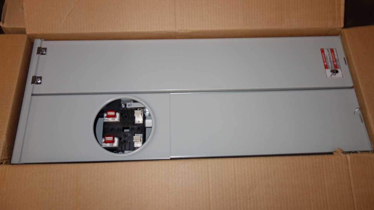 1 PALLET OF EATON MBE2040 200A METER SOCKET BREAKER PANELS - CIRCUIT BREAKERS
