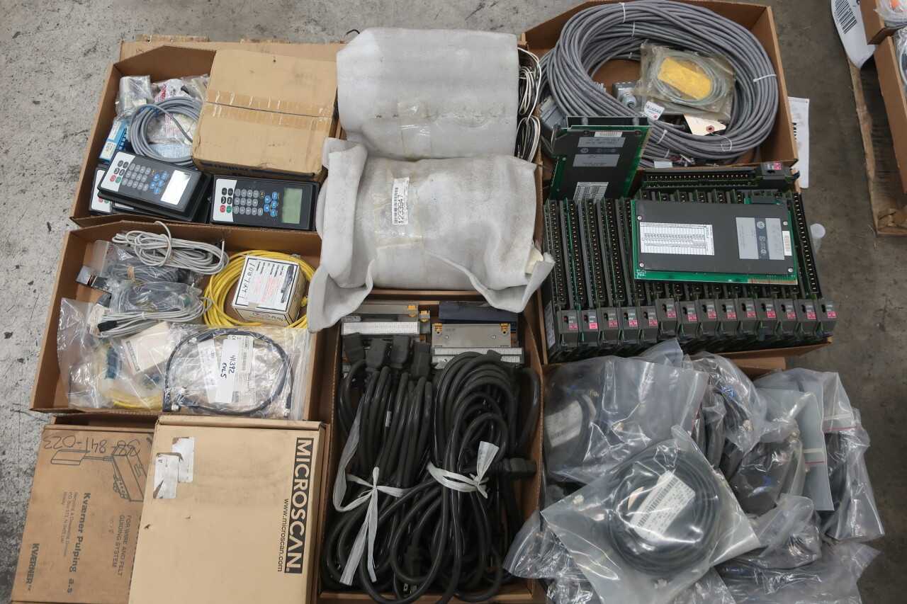 3 PALLETS OF ASSORTED AUTOMATION - INDUSTRIAL PARTS