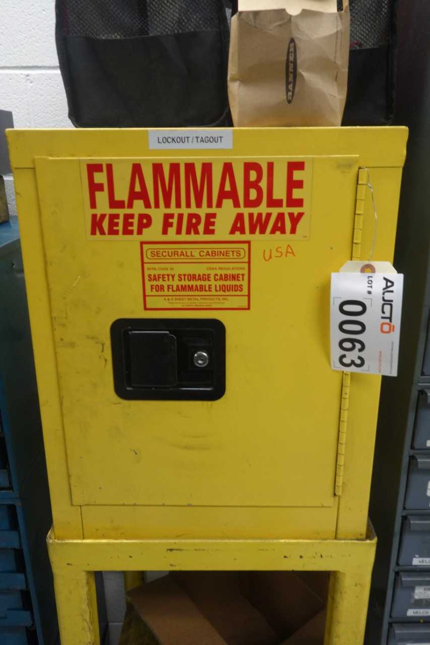 Securall Flammables storage cabinet - TOOL STORAGE