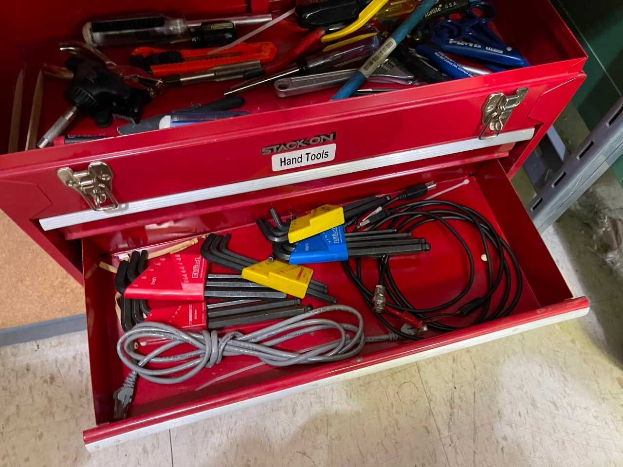 Tool Box with all contents - TOOL STORAGE