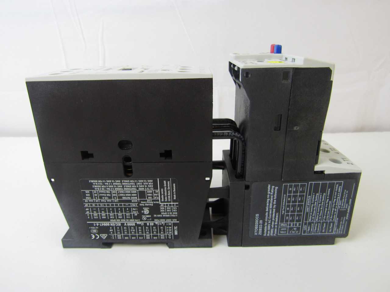 Quantity 3 of Eaton XTAE018C10A5E020 Non-Reversing Starter - MOTOR STARTERS