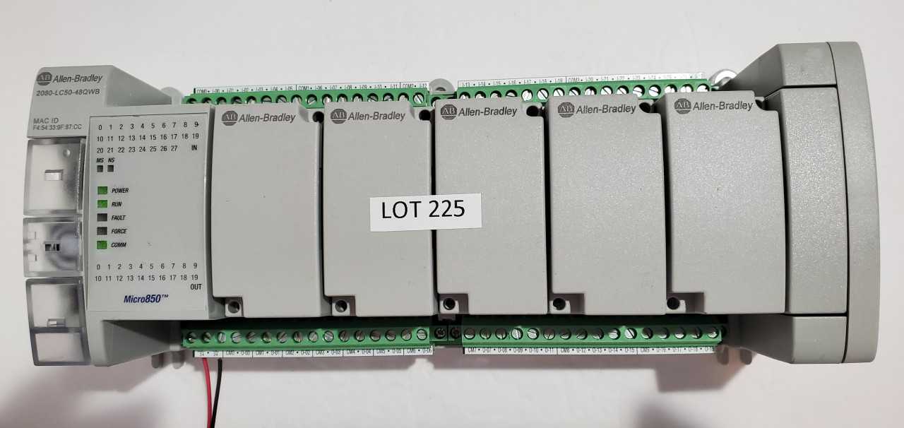 Allen Bradley Micro 850 2080-LC50-48QWB PLC - AUTOMATION & CONTROLS Allen Bradley Micro 850 2080-LC50-48QWB PLC - AUTOMATION & CONTROLS