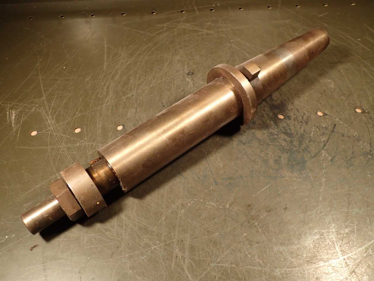 1-1/4" Horizontal Mill Arbor: SIP Societe Genevoise Jig Borer Taper Shank - MACHINING ACCESSORIES & TOOLING