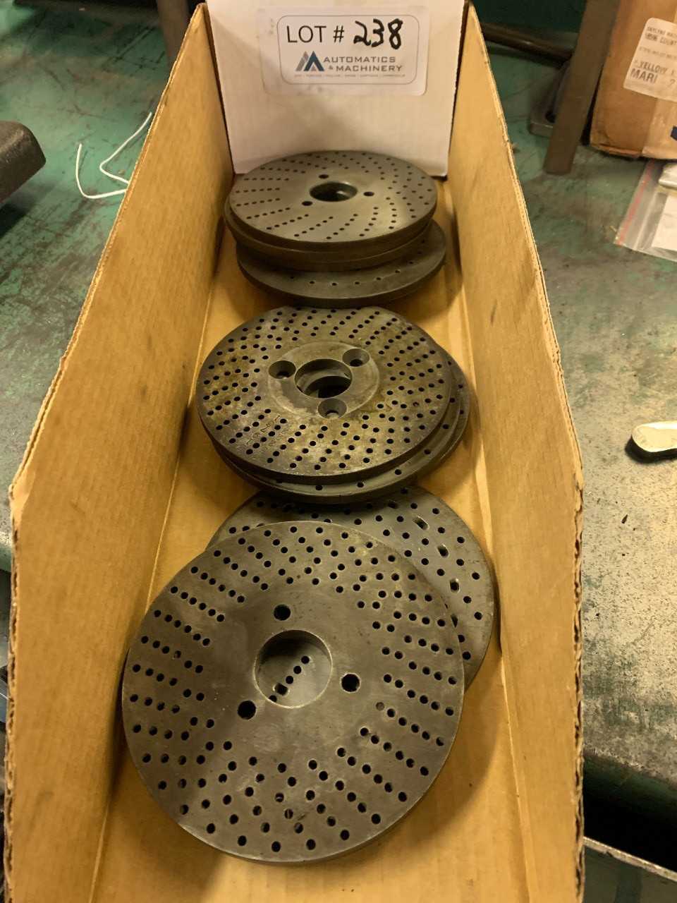 Slotted plates for Indexing Chuck - MACHINING ACCESSORIES & TOOLING