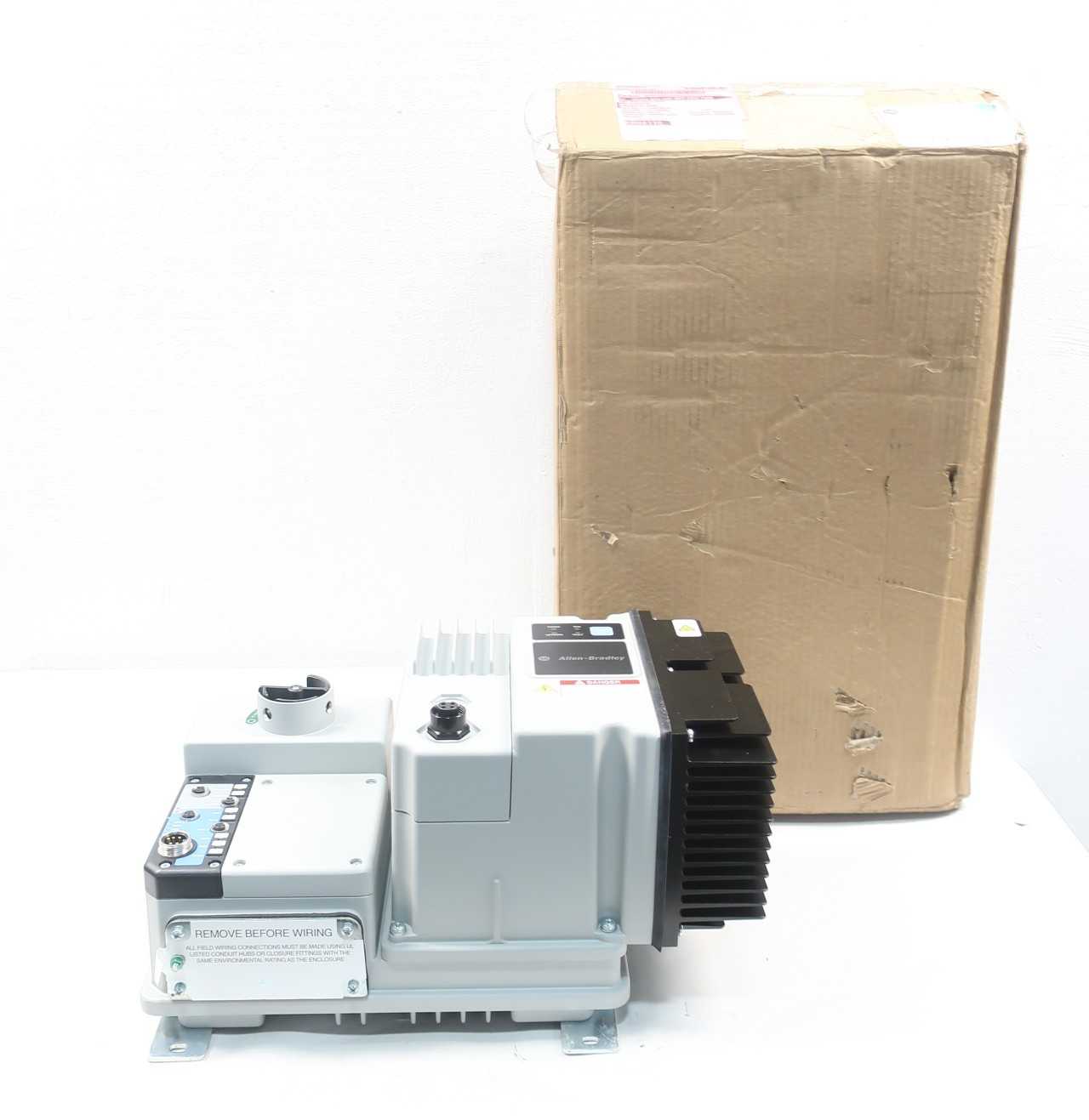 ALLEN BRADLEY 284D-FHD6P0Z-25-CR ARMORSTART 24V-DC 480V-AC 3HP AC VFD DRIVE - MOTOR DRIVES ALLEN BRADLEY 284D-FHD6P0Z-25-CR ARMORSTART 24V-DC 480V-AC 3HP AC VFD DRIVE - MOTOR DRIVES