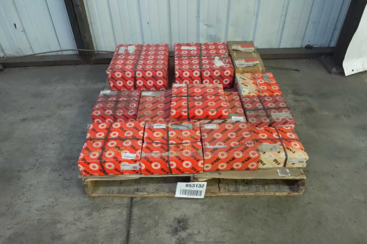 PALLET OF ASSORTED FAG ROLLER BEARINGS - BEARINGS