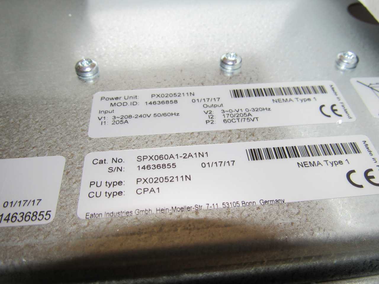 Eaton Adjustable Frequency Drive - MOTOR DRIVES