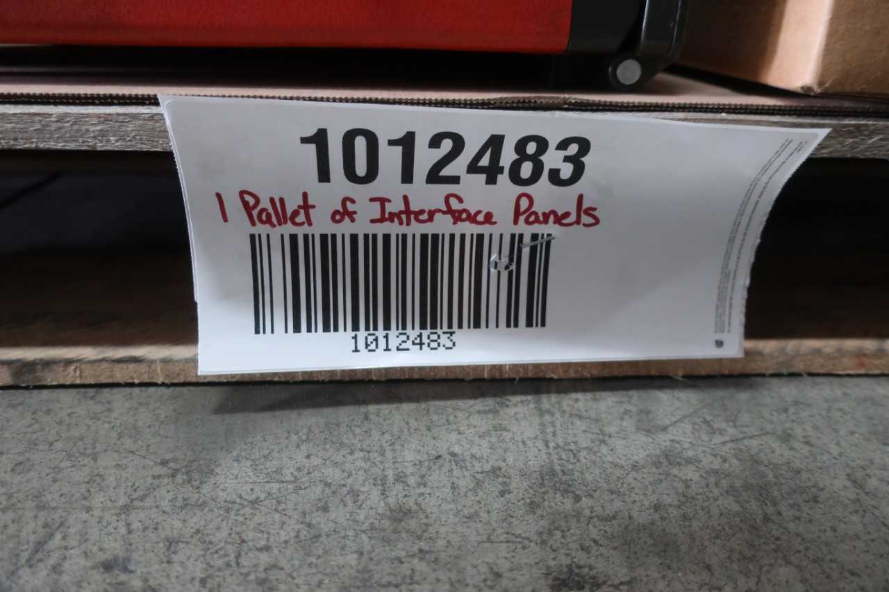 PALLET OF ASSORTED INTERFACE PANELS - AUTOMATION & CONTROLS