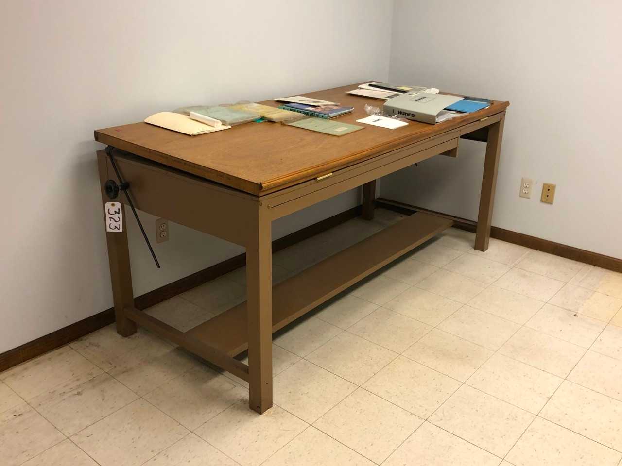 36" x 80" Drafting Table - PLANT & FACILITY