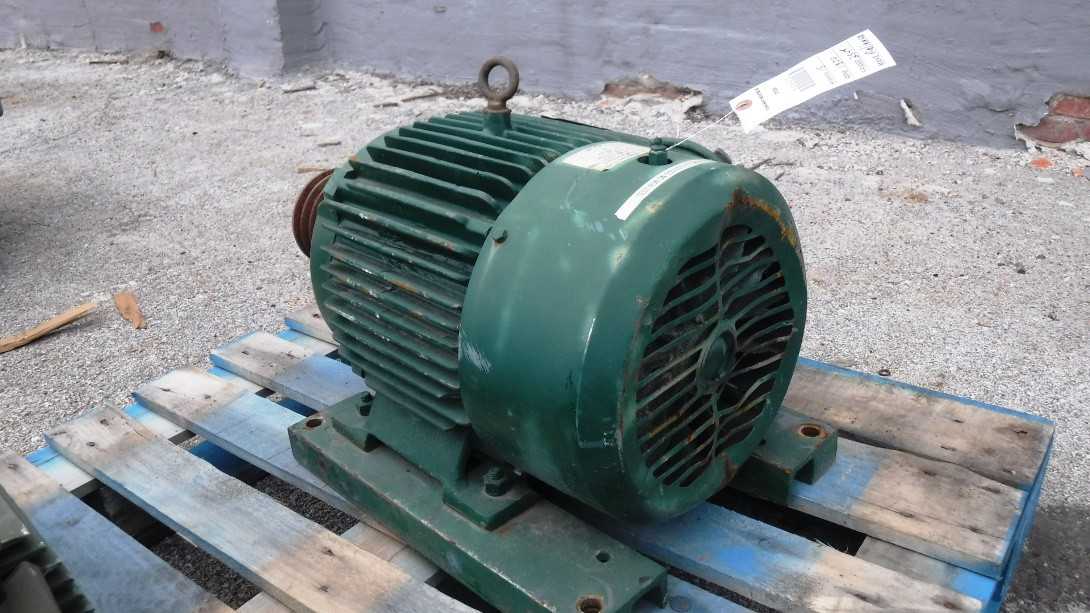 15 HP 1800 RPM 254T Frame Reliance Motor - ELECTRIC MOTORS