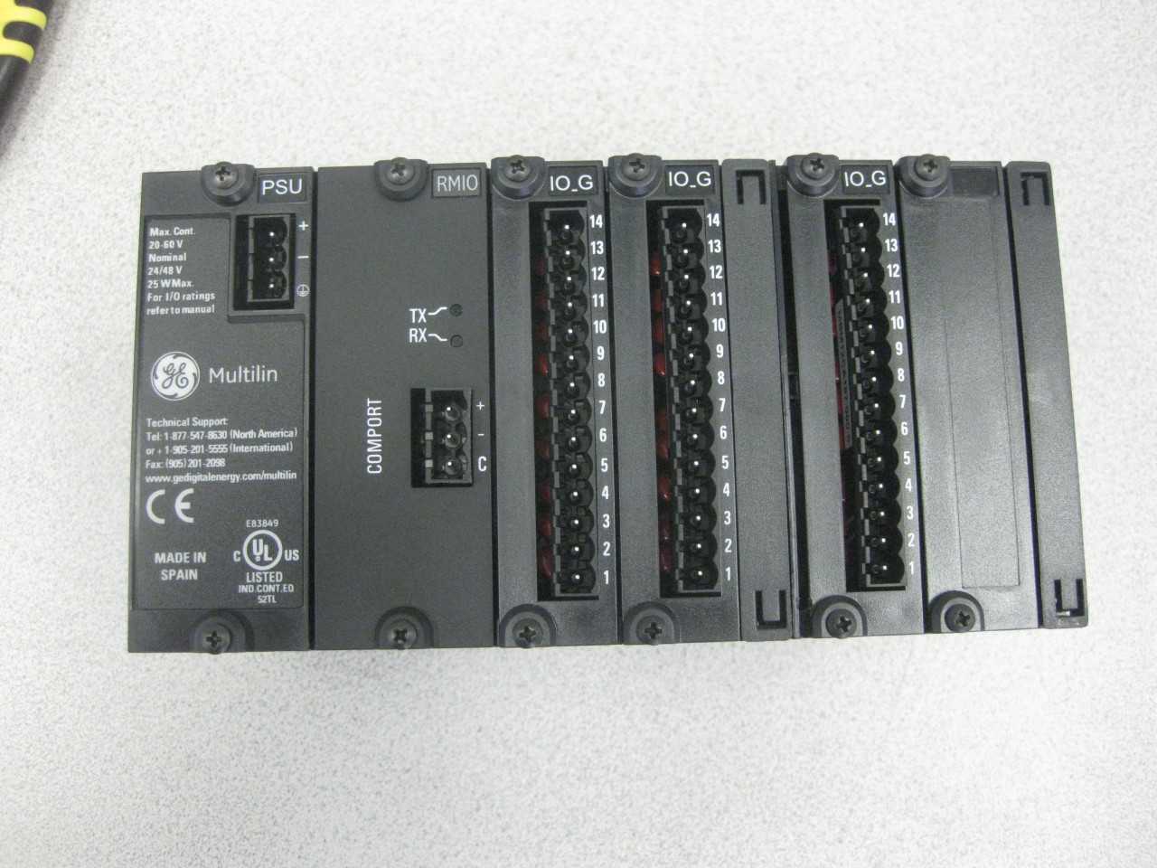 GE RMIO-LGGGXXXXX  PLC QTY 1 - AUTOMATION & CONTROLS