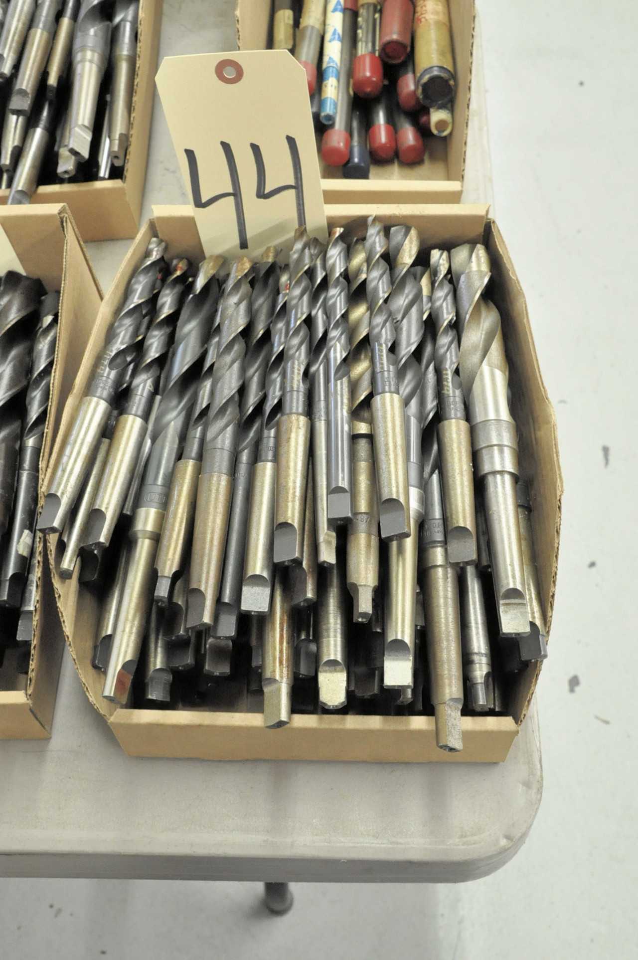 Lot-Tapered Shank Drills in (1) Box - ELECTRIC POWER TOOLS
