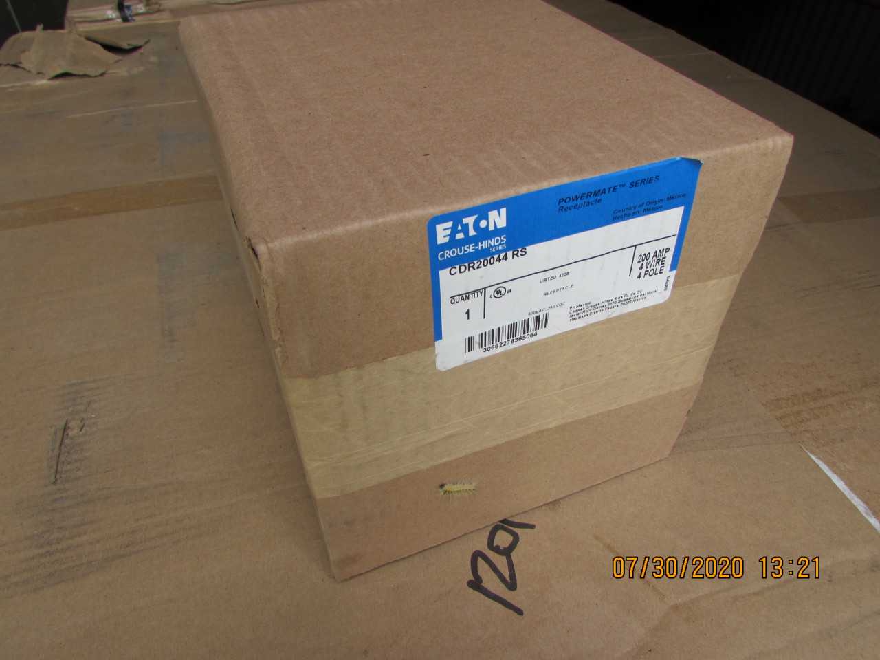 Eaton/Crouse Hinds CDR20044 RS  Powermate Series Receptacle - ELECTRICAL PARTS