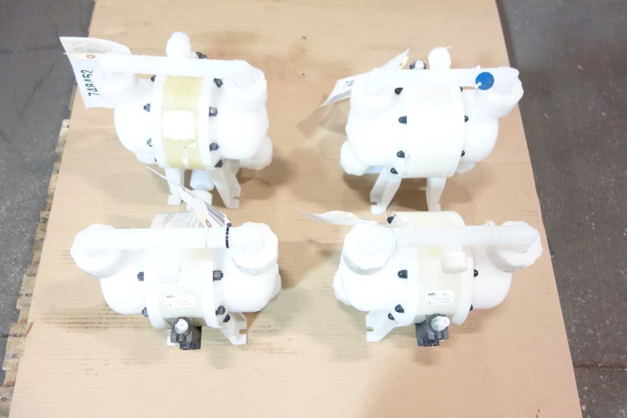 LOT OF 4 ASSORTED DIAPHRAGM PUMPS- SAINT GOBAIN - DIAPHRAGM PUMP