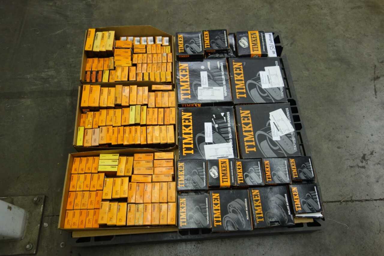 PALLET OF TIMKEN ROLLER BEARINGS - BEARINGS