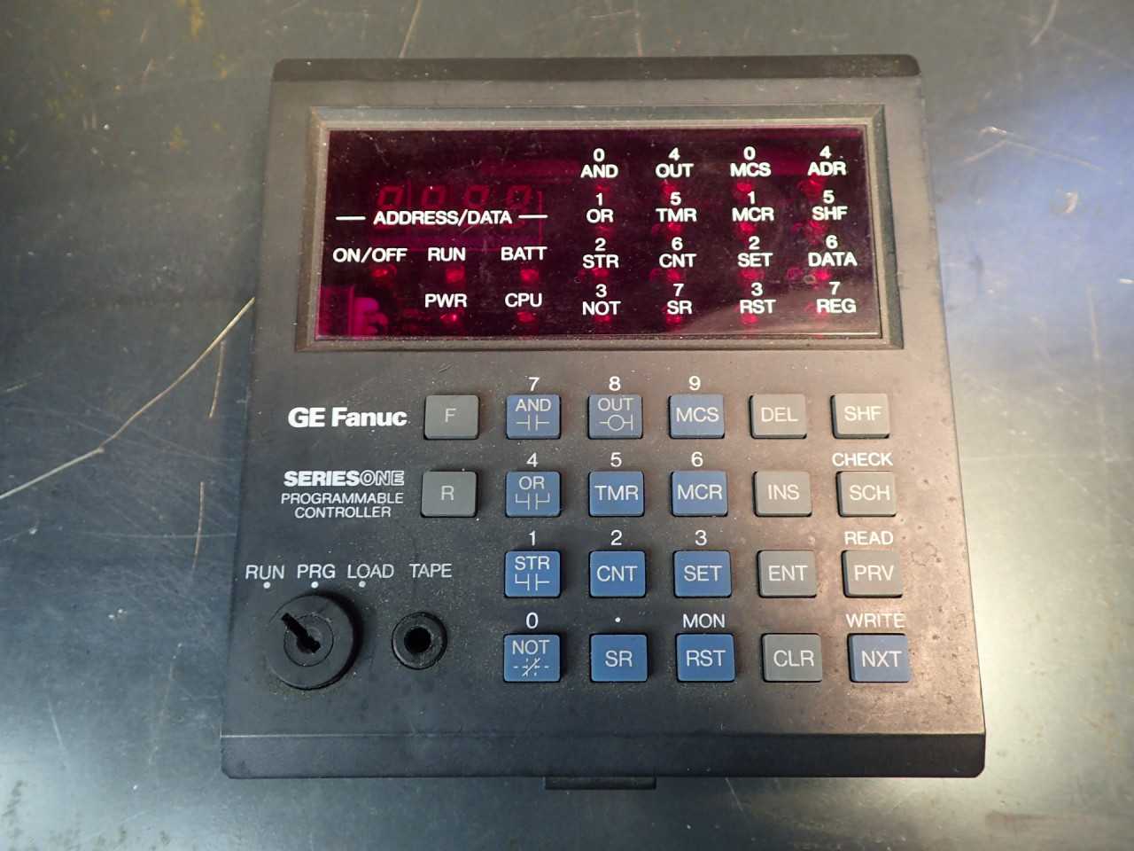 GE Fanuc SeriesOne Programmable Controller Interface Panel 7821314-4 - AUTOMATION & CONTROLS
