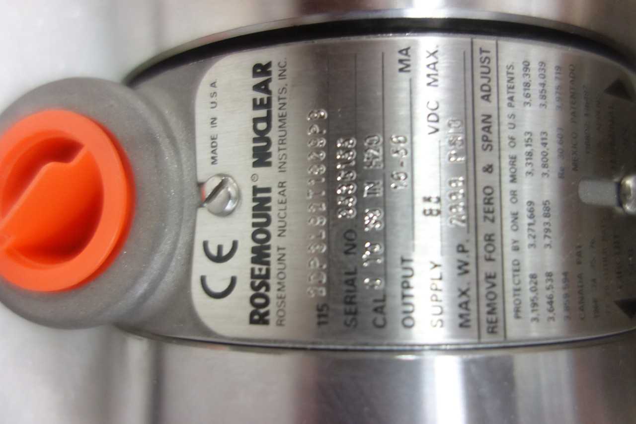 LOT OF ASSORTED ROSEMOUNT TRANSMITTERS - INSTRUMENTATION