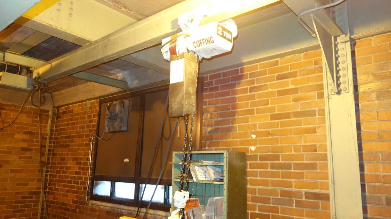 COFFING 2 TON ELECTRIC HOIST - LIFTING EQUIPMENT