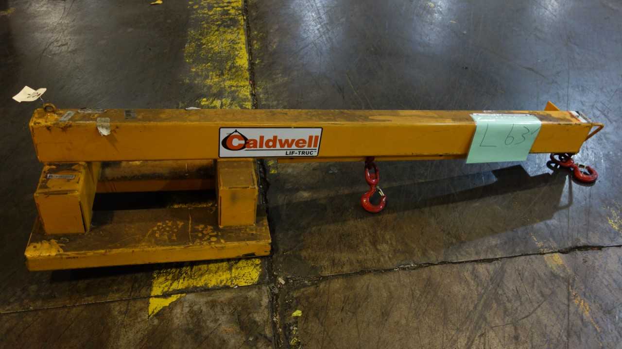 CALDWELL FB-40 TELESCOPIC FORKLIFT BOOM 4000LBS - LIFTING ATTACHMENTS