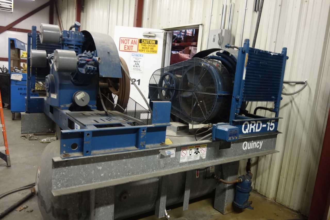 QUINCY INDUSTRIAL AIR COMPRESSOR - AIR COMPRESSORS