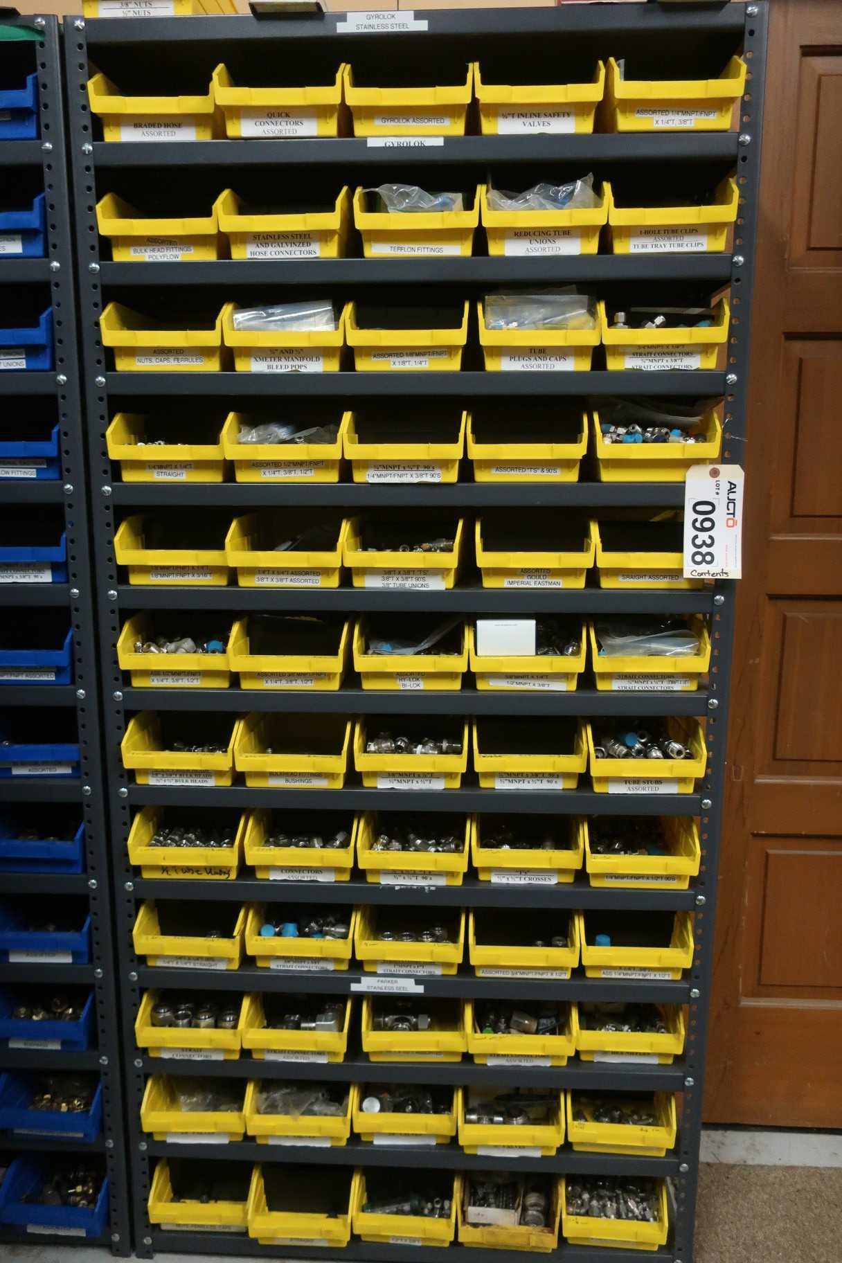LOT OF ASSORTED STAINLESS FITTINGS - PROCESS EQUIPMENT