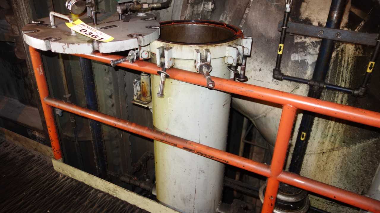 LOT OF 2 RITTER ENGINEERING C90-1280-98 OIL FILTRATION TANK - PROCESS EQUIPMENT