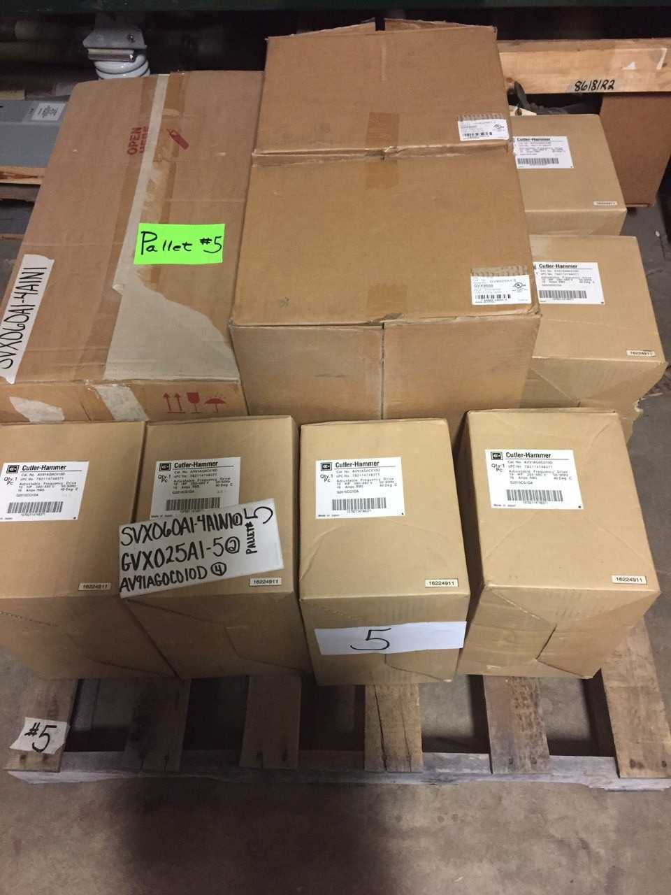 Lot of Eaton Frequency Drives - MOTOR DRIVES