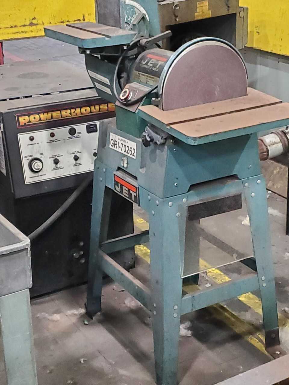 Jet Belt Sander/Disc Grinder - GRINDING MACHINES